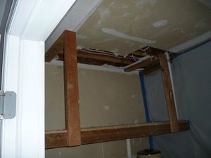 Water Damage Restoation of Furnace Room