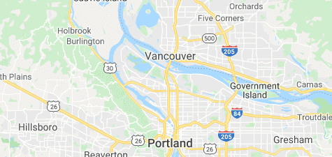 water damage restoration map of Portland