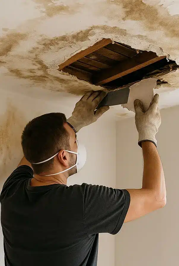 Ceiling & Wall Water Damage Repair