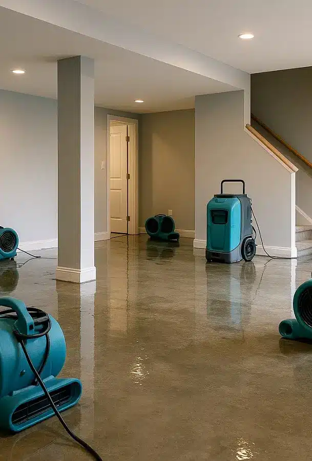 Basement Water Damage Cleanup