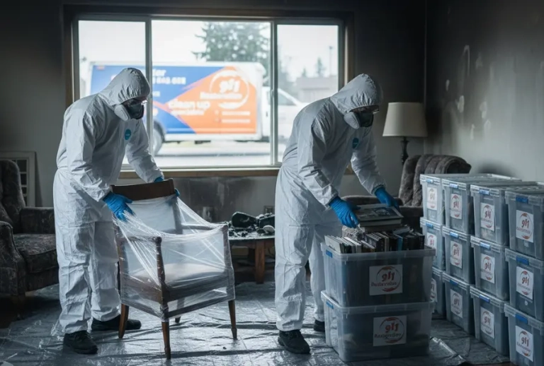 Content Cleaning & Pack-Out Services for Fire-Damaged Items in Portland, OR