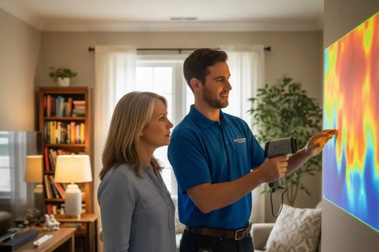 Non-Invasive Leak Detection & Moisture Mapping