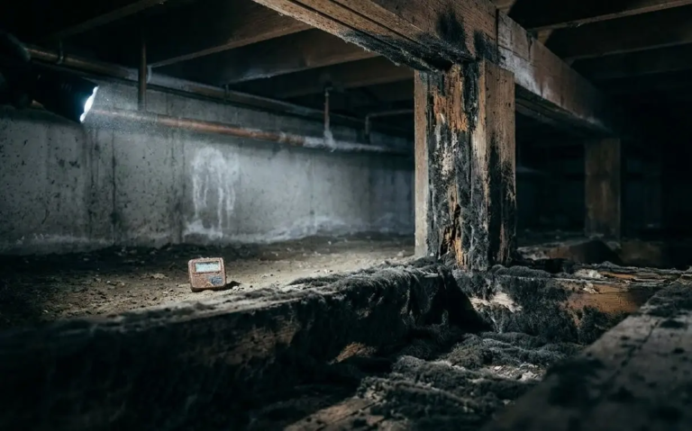 The Health Risks of Untreated Black Mold in Your Crawlspace