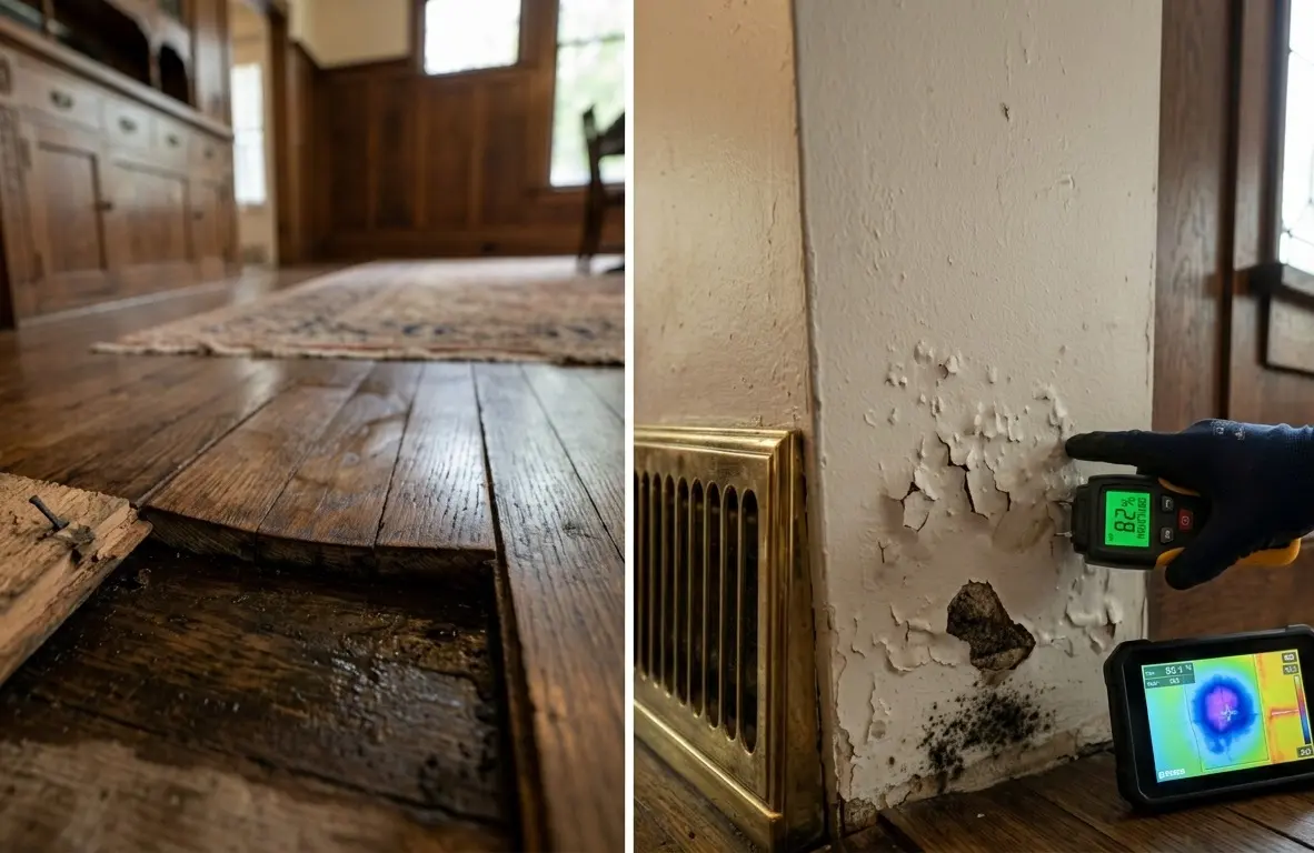 Signs of Hidden Water Damage in Historic Portland Homes