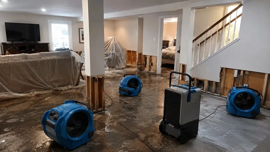 Finished Basement Water Damage Cleanup in Portland: What Can Be Saved?