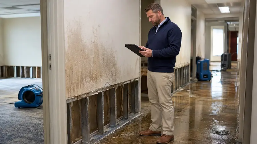 Commercial Water Damage Checklist for Portland Property Managers