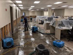 Office Water Damage Cleanup in Portland: How to Reopen Safely After a Leak or Flood