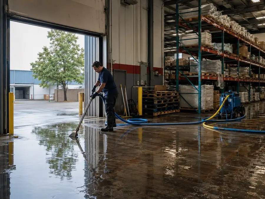 Warehouse Water Damage Repair in Portland: Extraction, Drying, and Mold Prevention