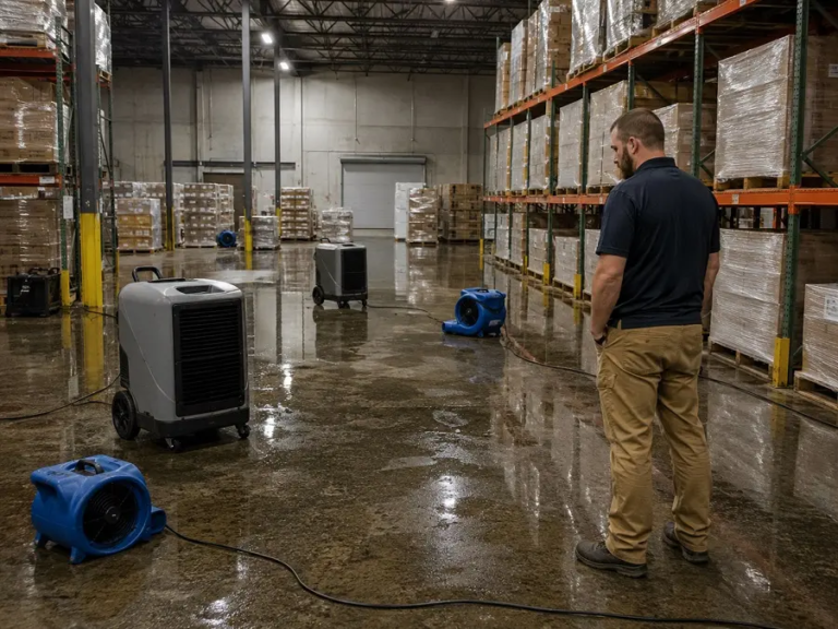 Warehouse Water Damage Repair in Portland: Extraction, Drying, and Mold Prevention